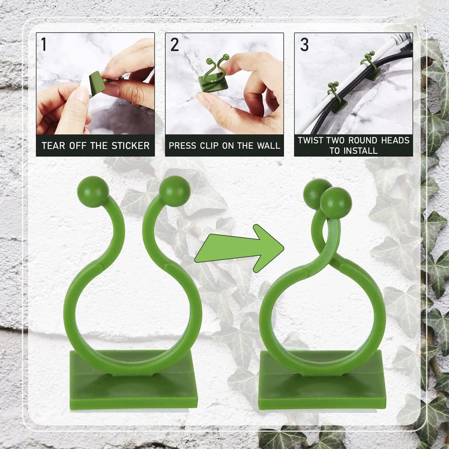 Plant Climbing Wall Fixing Clips