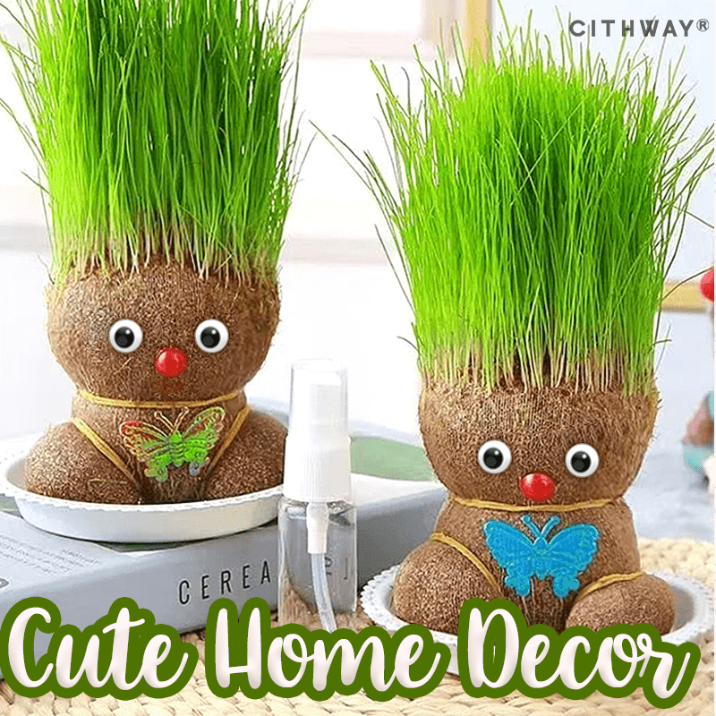Grass Head Doll
