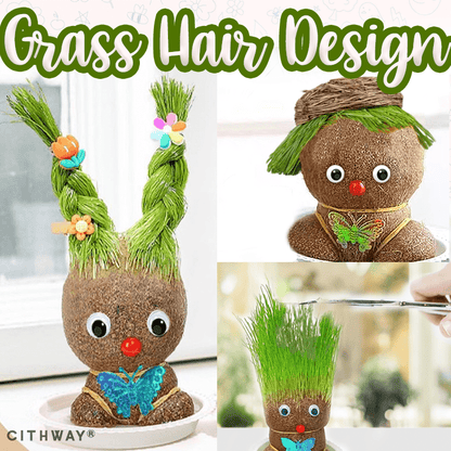 Grass Head Doll
